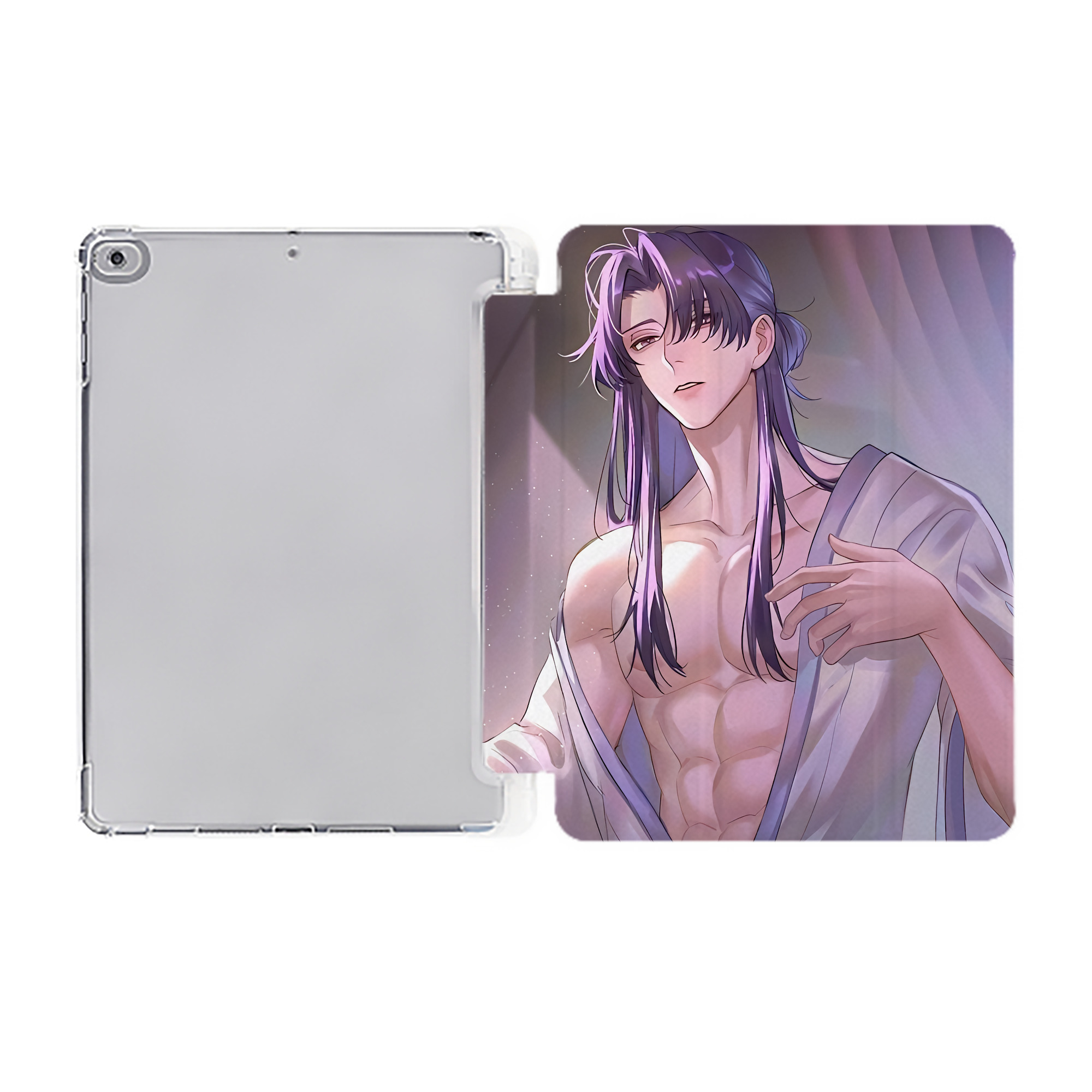 （画像用） 薬屋のひとりごと The Apothecary Diaries IPad ケース ペン収納付き 三つ折りスタンド PUレザー×シリコン 対応機種9.5/10.5/10.9インチ